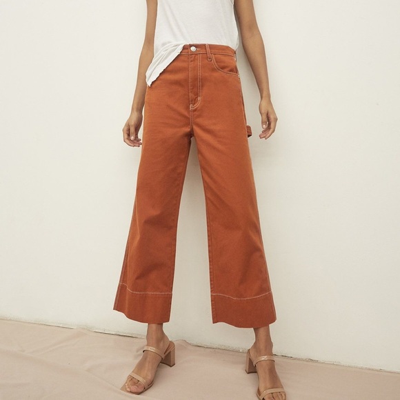 Current/Elliott Pants - Current Elliot Kara Cropped Carpenter Pants